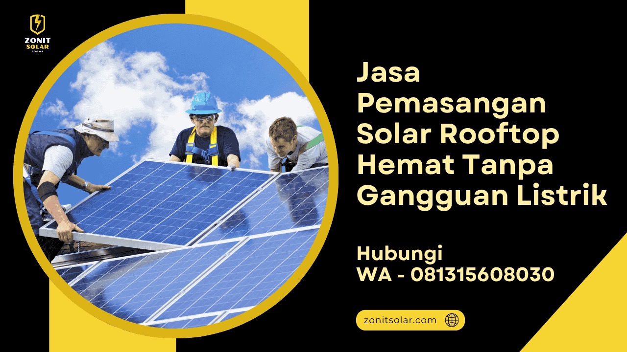 Jasa Pemasangan Solar Rooftop