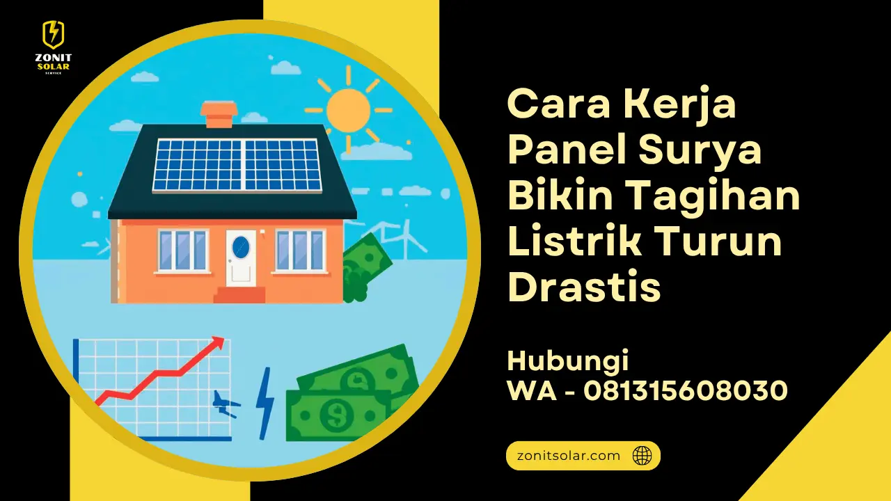 Cara Kerja Panel Surya