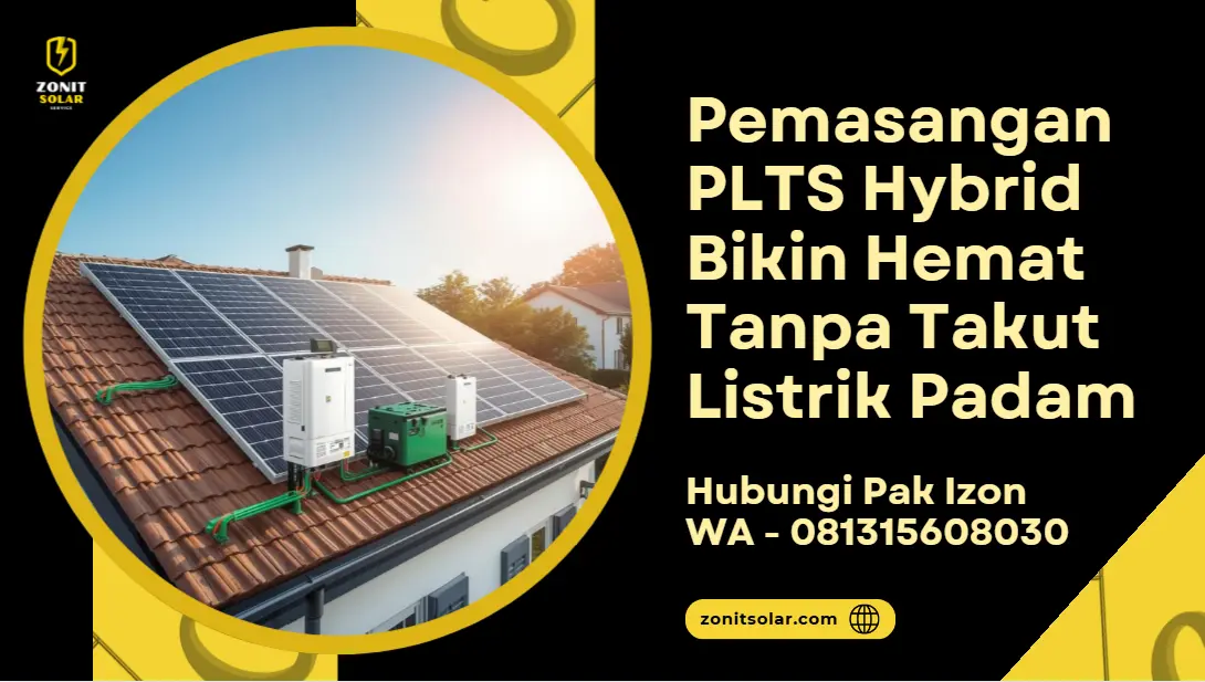 Pemasangan PLTS Hybrid
